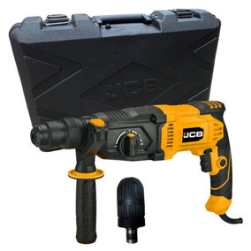 JCB 1050W Rotary Hammer Drill SDS PLUS with Quick Change Chuck - 21-RH1050