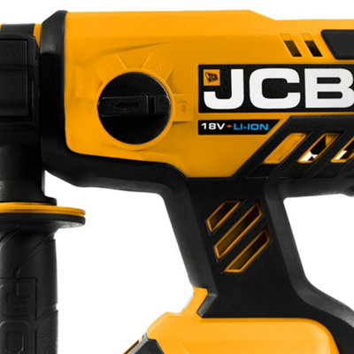 JCB 18BLRH-B 18V Brushless SDS Rotary Hammer Drill 3 Function + Chuck + Bits