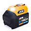 JCB 18V Accessories Kit with 5.0Ah Lithium-ion Battery - JCB-18ACCS-KIT
