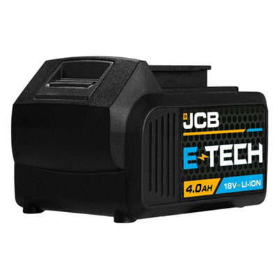 JCB 18V Brushless Combi Drill inc. 2 x 4.0Ah Batteries, 2.4Ah Charger, W-BOXX, 18V Work Light & Drill Bit Set - JCB-18BLCD-4-A