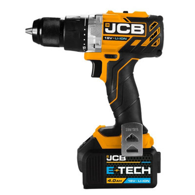 JCB 18V Brushless Drill Driver with 1 x 4.0Ah Battery and 2.4A