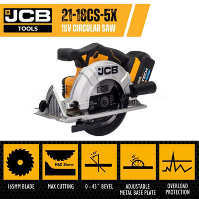 B&q battery best sale circular saw