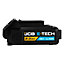 JCB 18V Combi Drill with 1 x 2.0Ah Battery & 2.4A Charger - JCB-18CD-2XB