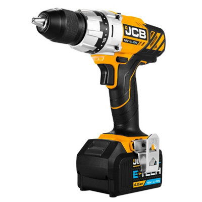 JCB 18V Drill Driver & Impact Driver Twin Pack With Inspection Light in W-BOXX 136 Power Tool Case - JCB-18TPK-4IL