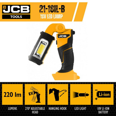 JCB 18V Inspection Light Bare Unit - 21-18IL-B