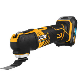 JCB 18V Multi Tool with 2 x 2.0Ah Batteries in W-Boxx 136 - 21-18MT-2-WB