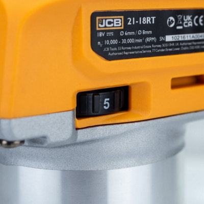 JCB 18V Router Base Bare Unit - 21-18RT-B