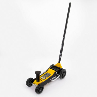 JCB 2.5 Tonne Off-Road SUV Double-Pump Aluminium Trolley Jack JCB