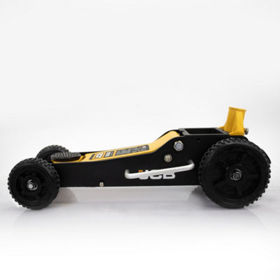 JCB 2.5 Tonne Off-Road SUV Double-Pump Aluminium Trolley Jack JCB