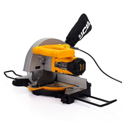 JCB 210mm 8" Electric Compound Mitre Saw, Corded, 1100W, 230-240V  21-MS-210-C