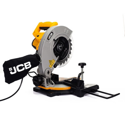 JCB 210mm 8" Electric Compound Mitre Saw, Corded, 1100W, 230-240V  21-MS-210-C