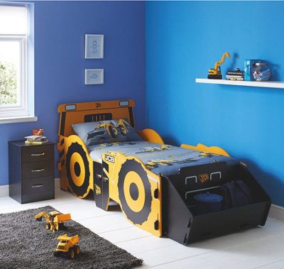 JCB 4 CX Single Bed with front scoop storage