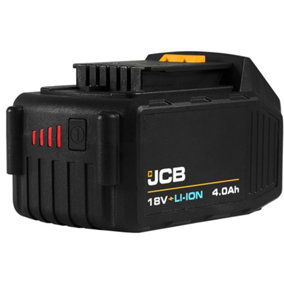 JCB 40LI 18V Lithium Ion Cordless Battery Pack Li-Ion 4.0Ah Battery Gauge