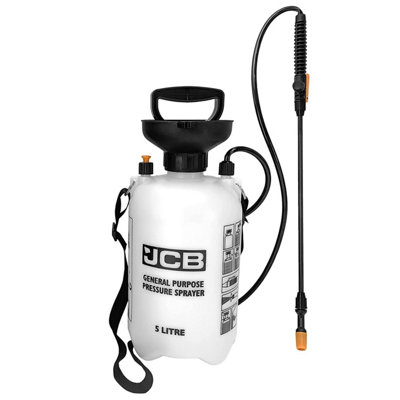 JCB 5 Litre Garden Pressure Sprayer DIY at B&Q