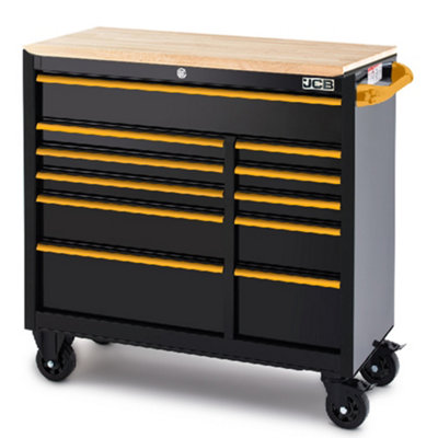 JCB Classic Design Roller Tool Cabinet