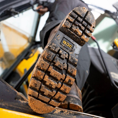JCB Denstone S3 waterproof-lined non-metallic toe/midsole safety rigger ...