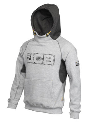 JCB Workwear JCB Horton Hoodie Felpa Con Cappuccio Horton Uomo (Pacco Da 1 - Foto 4