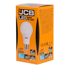 JCB LED A70 E27 Bulb Cool White (15w)