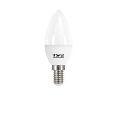 JCB LED C37 E14 Candle Bulb Cool White (6w)