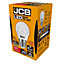 JCB LED Golf 470lm Opal 4.9w Light Bulb E27 3000K White (Pack of 2)