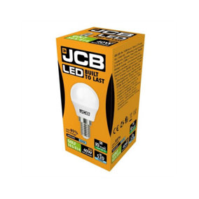 JCB LED Golf 520lm Opal 6w Light Bulb E14 6500k White (One Size)