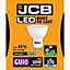 JCB LED GU10 5w Light Bulb Cap 370lm 6500k Daylight White (One Size)