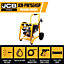 JCB Petrol Pressure Washer 4000psi 276bar 15hp 15L/Min Flow Rate & 20 Stainless Steel Flat Surface Cleaner JCB-PW15040P+85.403.009