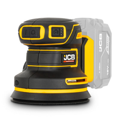 JCB Pro 18V Orbital Sander 125mm, Brushless Variable Speed Dust ...