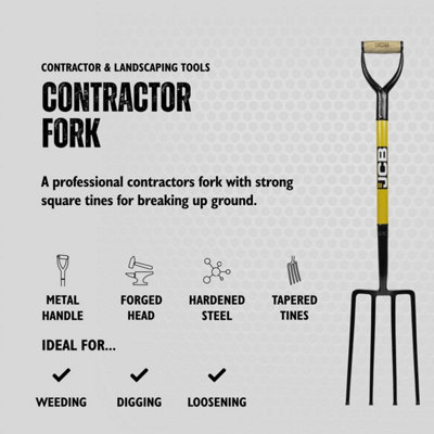 JCB Professional Solid Forged Contractors Fork - JCBCF01