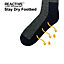 JCB Thermal Work Boot Socks Winter Warm Thermasock Durable 1 Pair Size 9-12