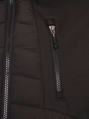 JCB Trade Black Hybrid Padded Jacket