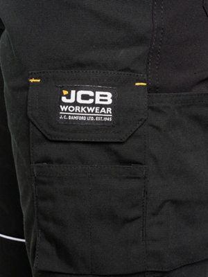 JCB Trade Black Hybrid Stetch Trouser