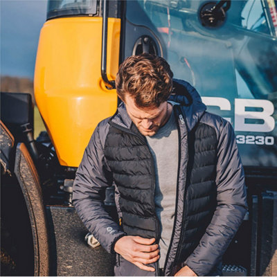 Jcb padded hot sale jacket