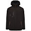 JCB Trade Hooded Black Softshell Jacket