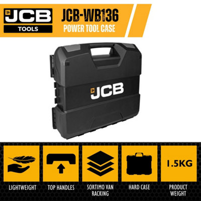 JCB W-Boxx 136 Durable Power Tool Case - JCB-WB136