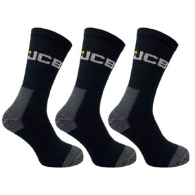 JCB Workwear Apparel Socks - Men's Size 6-11 - 6 pairs