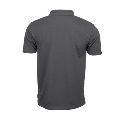 JCB Workwear Grey Polo Shirt Trade Cool Breathable Hardwearing Fabric Large D+AK