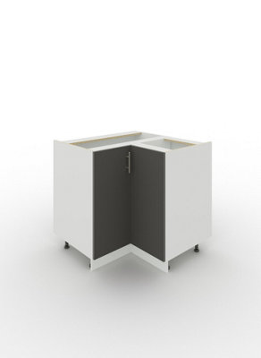JD Greta Adjustable Legs Kitchen Base Corner Unit 900mm Cabinet With ...