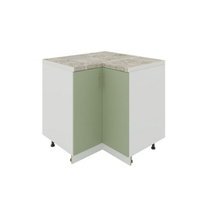 JD Greta Adjustable Legs Kitchen Base Corner Unit 900mm Cabinet With ...