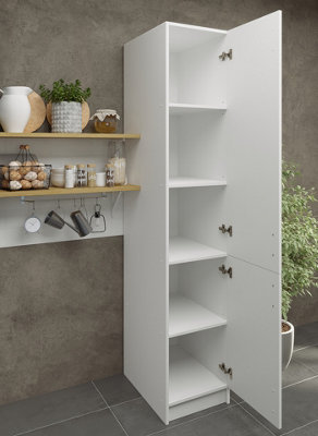Tall kitchen cupboard 400mm wide discount