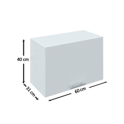 JD Greta Kitchen Wall Bridging Unit 600mm Extractor Cooker Hood Cabinet ...