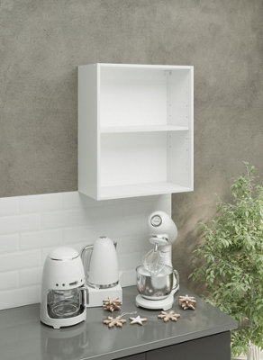 JD Greta Kitchen Wall Unit Carcass 600mm Without Doors 60cm