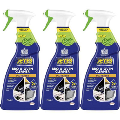 JEJEYES BBQ & OVEN CLEANER 750ML (Pack of 3)