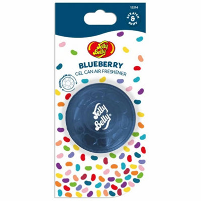 Jelly Belly  Gel Can Air Freshener  Blueberry