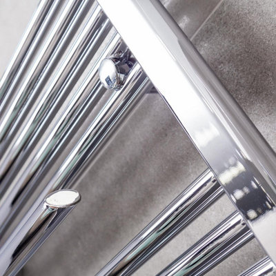 Jenna Chrome Heated Towel Rail - 1500x550mm - 3