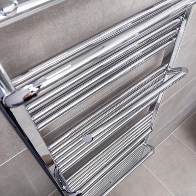 Jenna Chrome Heated Towel Rail - 1500x550mm - 8