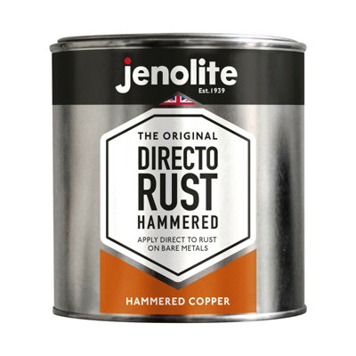 Jenolite Directorust Hammered All-In-One Multi-Surface Paint - Copper - 1l