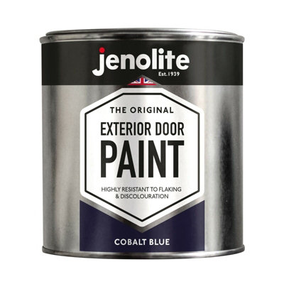 Jenolite Exterior Door Paint - Cobalt Blue - 1L