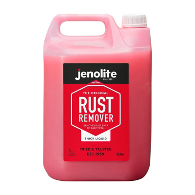 Jenolite Non-Drip Thick Liquid Rust Remover - 5l