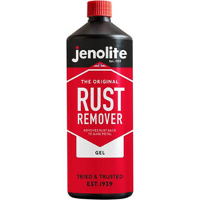 JENOLITE Original Rust Remover - Jelly - Rust Treatment - Removes Rust Back To Bare Metal - 1 Litre